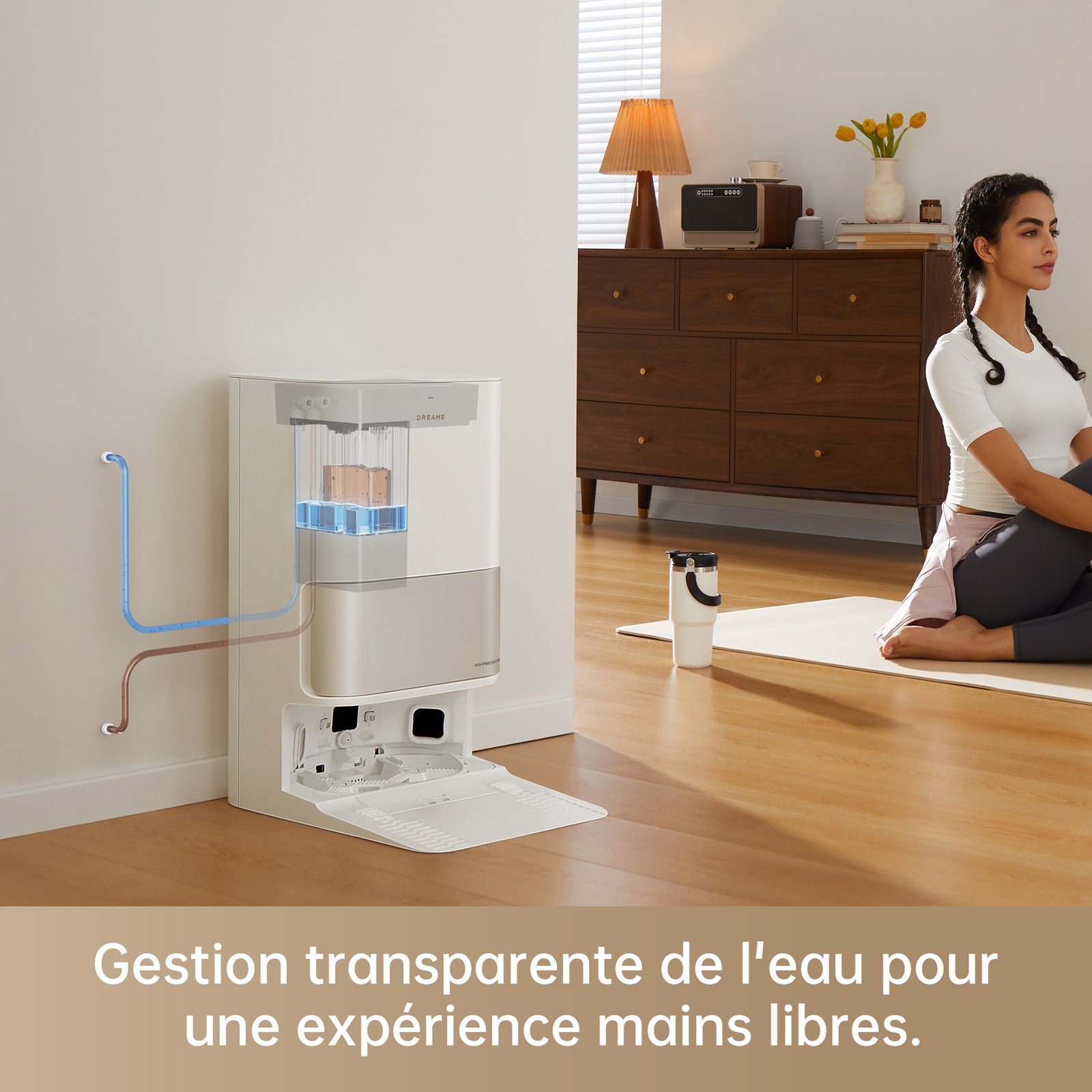 L10sProUltra/X30Ultra/X40UltraComplete/L40Ultra/L10sUltraGen2/X50UltraComplete/L50ProUltra/L40sProUltra/L40UltraAE Kit de raccordement d'eau pour remplissage et vidange automatiques