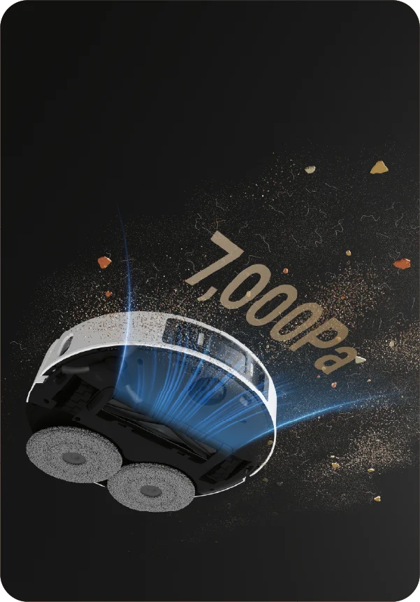 Technologie d'aspiration puissante et avancée