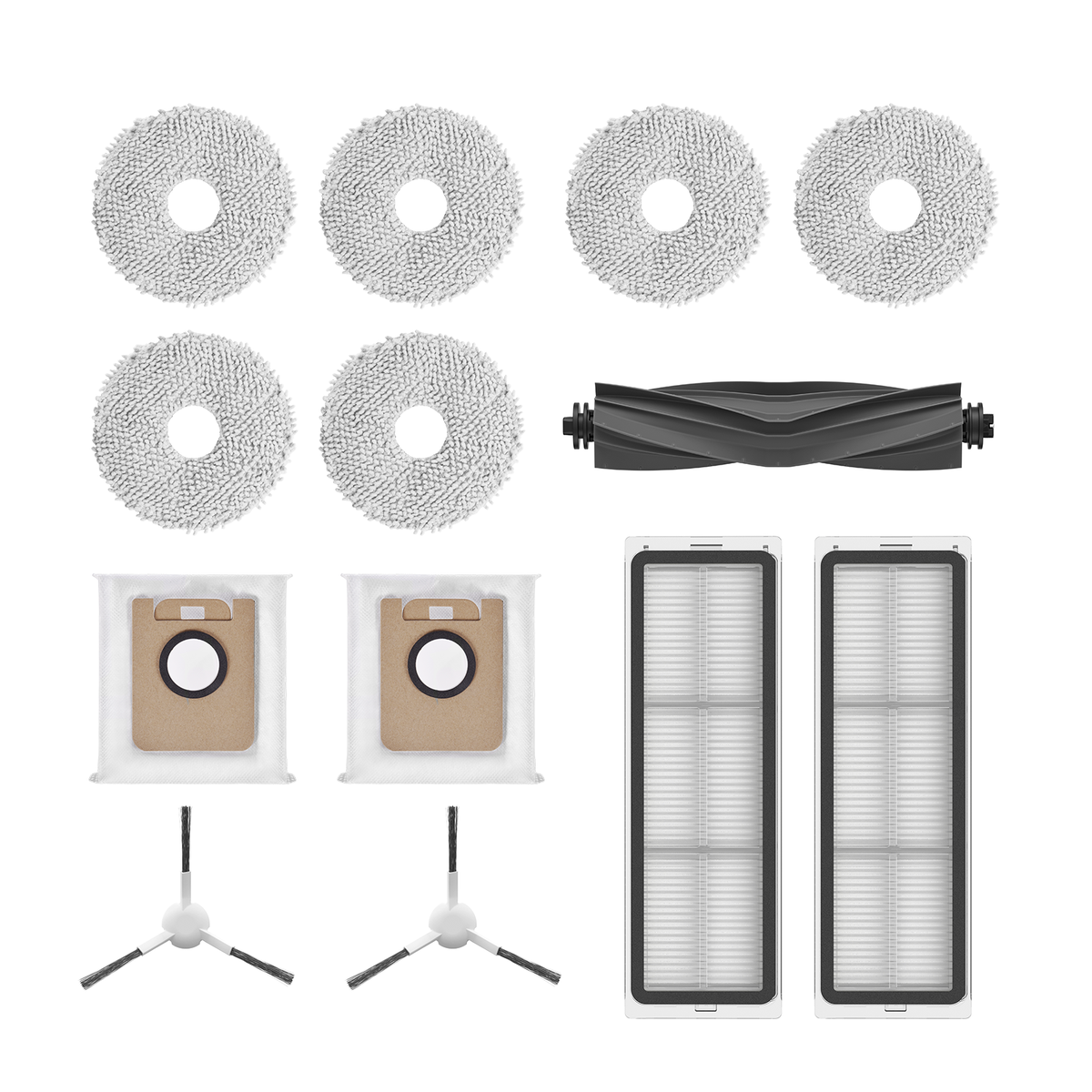 Heykewi 20 Kit d'accessoires pour Dreame X30 Ultra / L10s Pro Ultra Heat / L10s Ultra Gen 2 / Dreame L40 Ultra AE, pour Mova E30 Ultra Robot Aspirateur accessoires