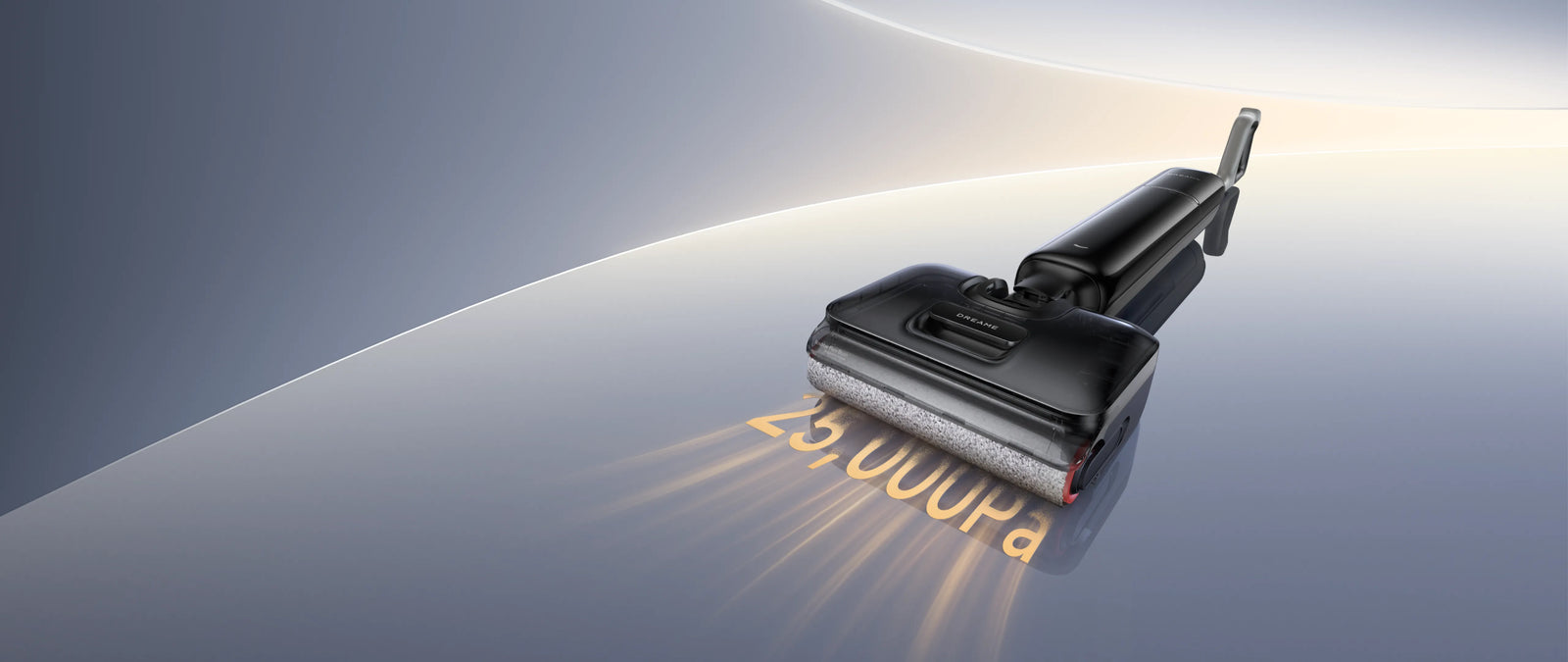 Aspirateur laveur Dreame T12 Pro avec puissance d'aspiration de 25 000 Pa* pour un nettoyage efficace