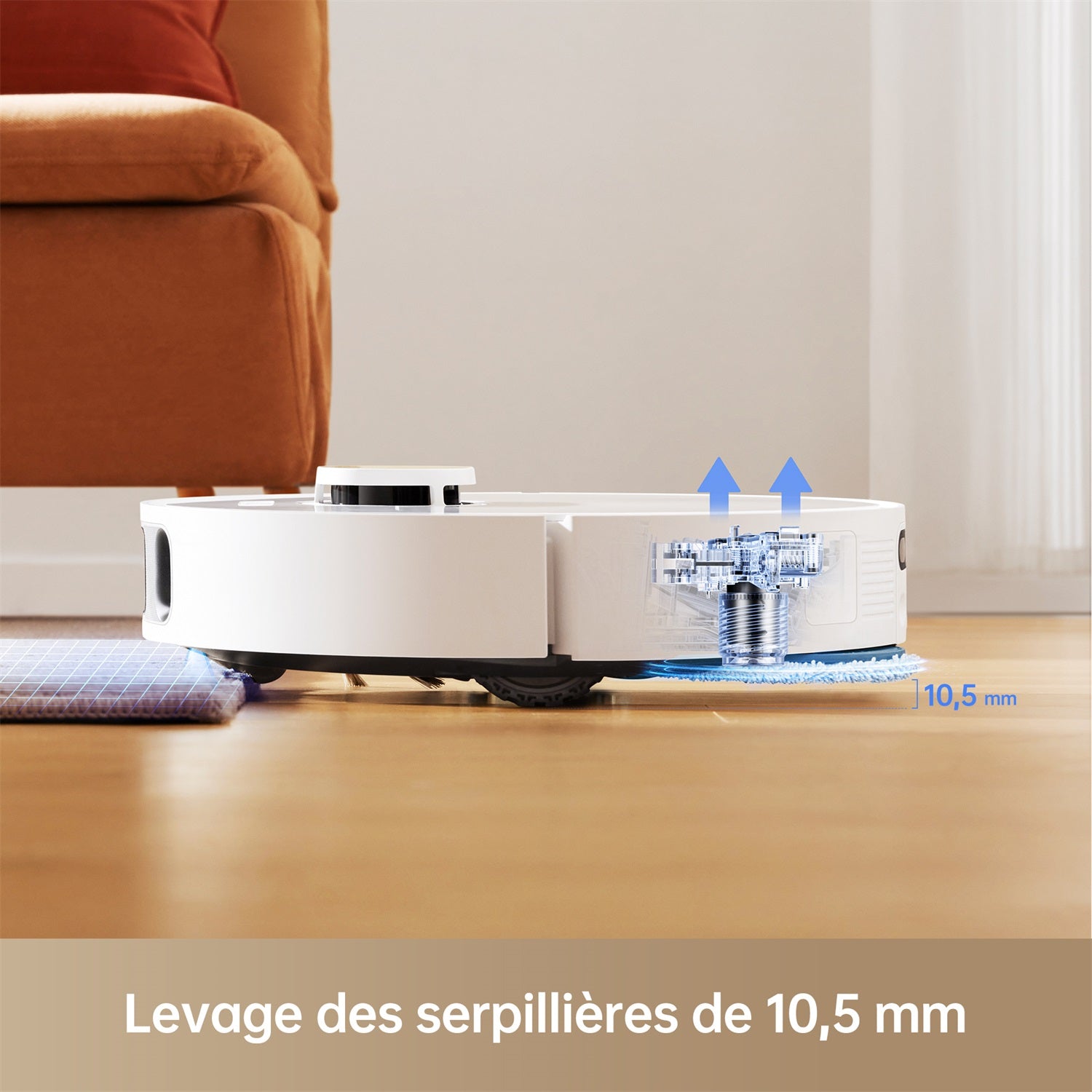 Dreame L10s Pro Ultra Heat Robot Aspirateur Laveur Landing