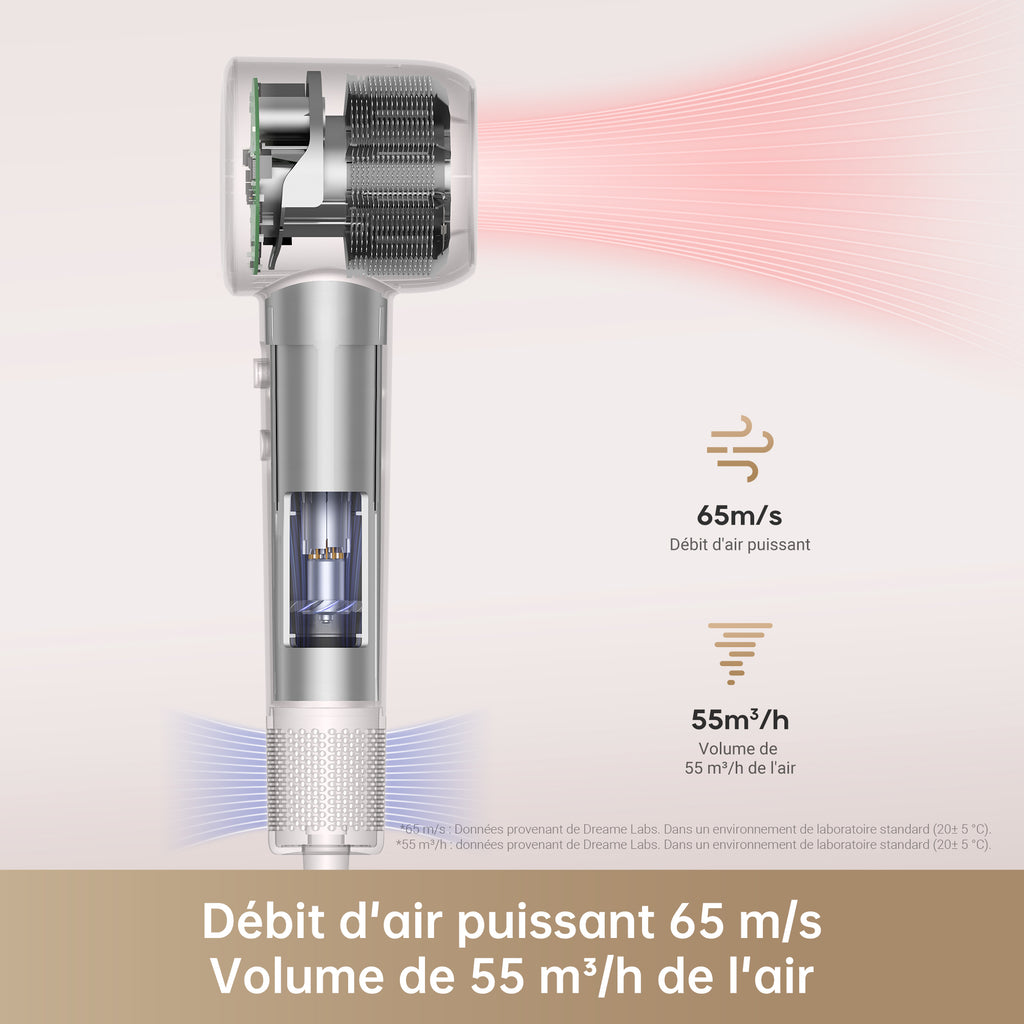 Support Mural Dreame Pour Sèche-cheveux - Compatible Glory, Gleam, Hair Miracle