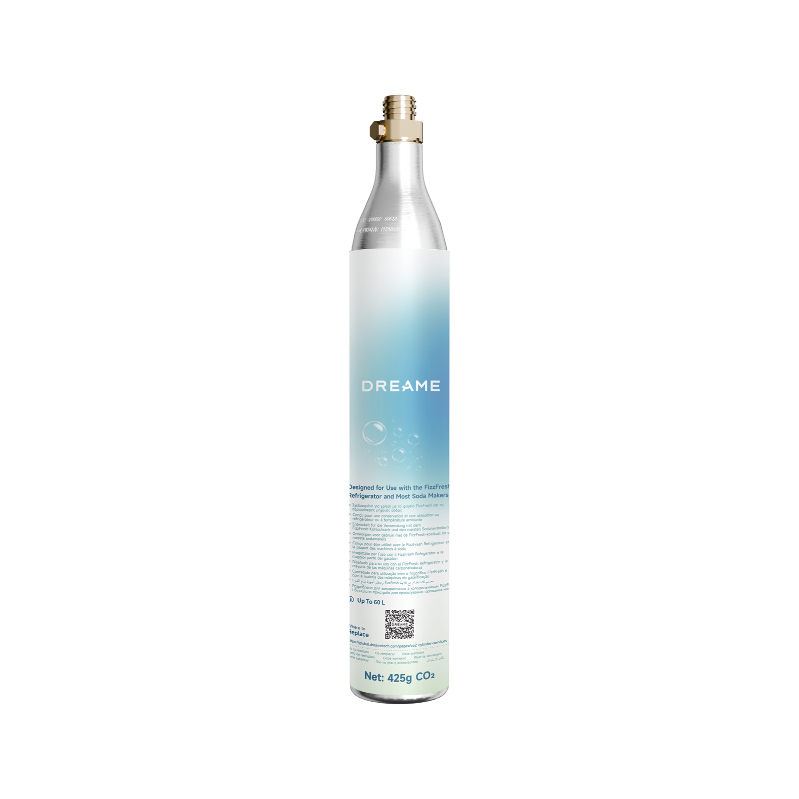 Cylindre CO₂ pour FizzFresh Multi Door / French Door