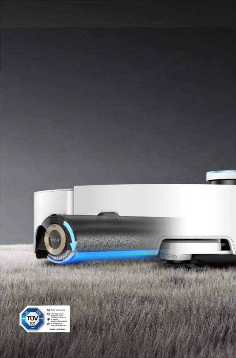 Dreame Aqua10 Ultra Roller Complete protection AutoSeal détecte les tapis et les garde secs