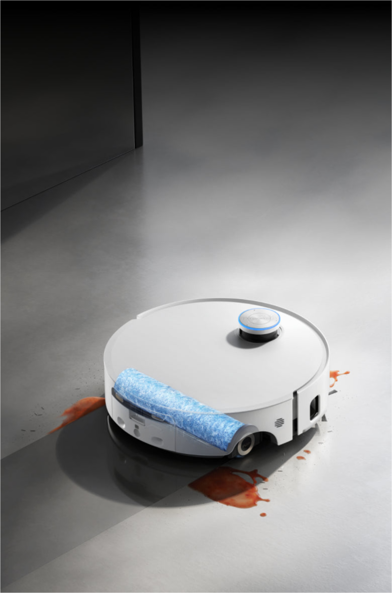 Dreame Aqua10 Ultra Roller Complete lavage en temps réel à l’eau fraîche garde les sols propres et hygiéniques