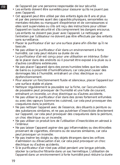 Avertissements et consignes de sécurité