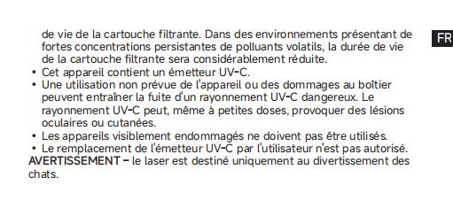 Avertissements et consignes de sécurité