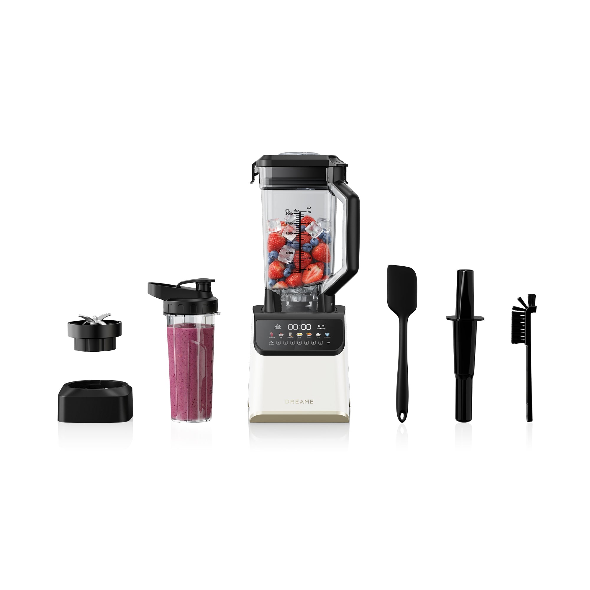Mixer électrique BlendLogic™ blanc