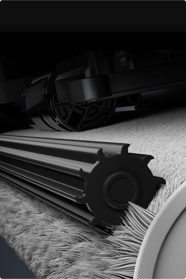 Dreame Aqua10 Ultra Roller Complete brosse FluffRoll garde le rouleau doux et élimine la saleté