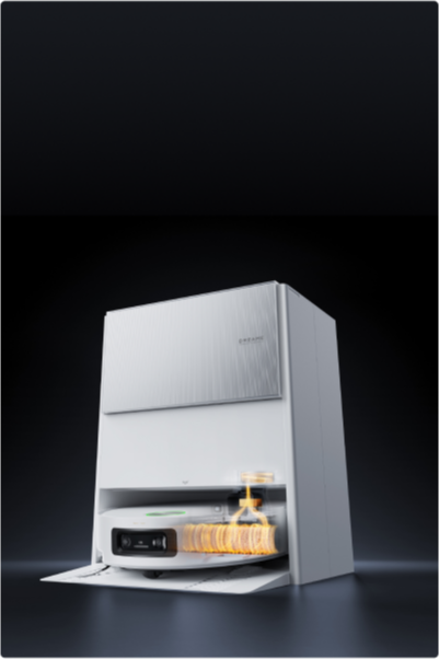 Dreame Aqua10 Ultra Roller Complete station sèche le rouleau à 70C avec air chaud pour garder la serpillière fraîche