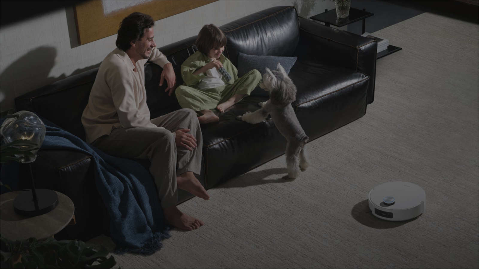 Dreame Aqua10 Ultra Roller Complete aspirateur robot contrôlé par application mobile pour un nettoyage facile