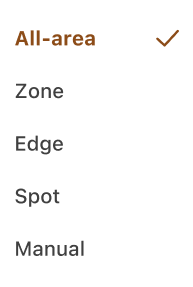 Mode de tonte detail