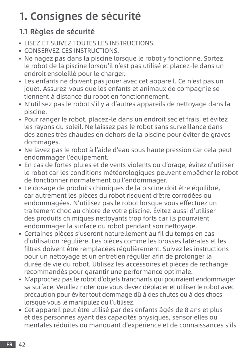 Avertissements et consignes de sécurité