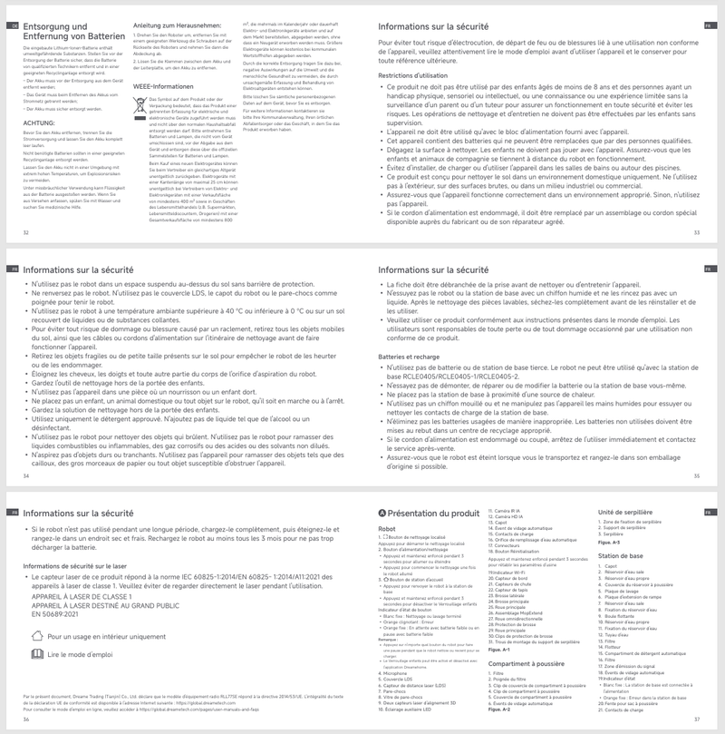 Avertissements et consignes de sécurité