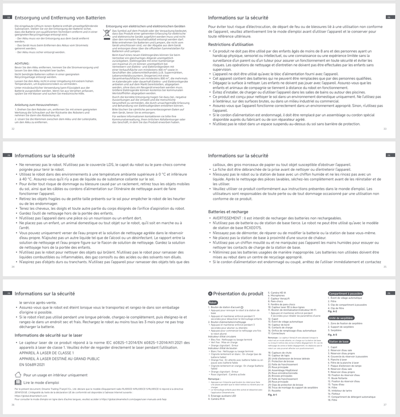 Avertissements et consignes de sécurité