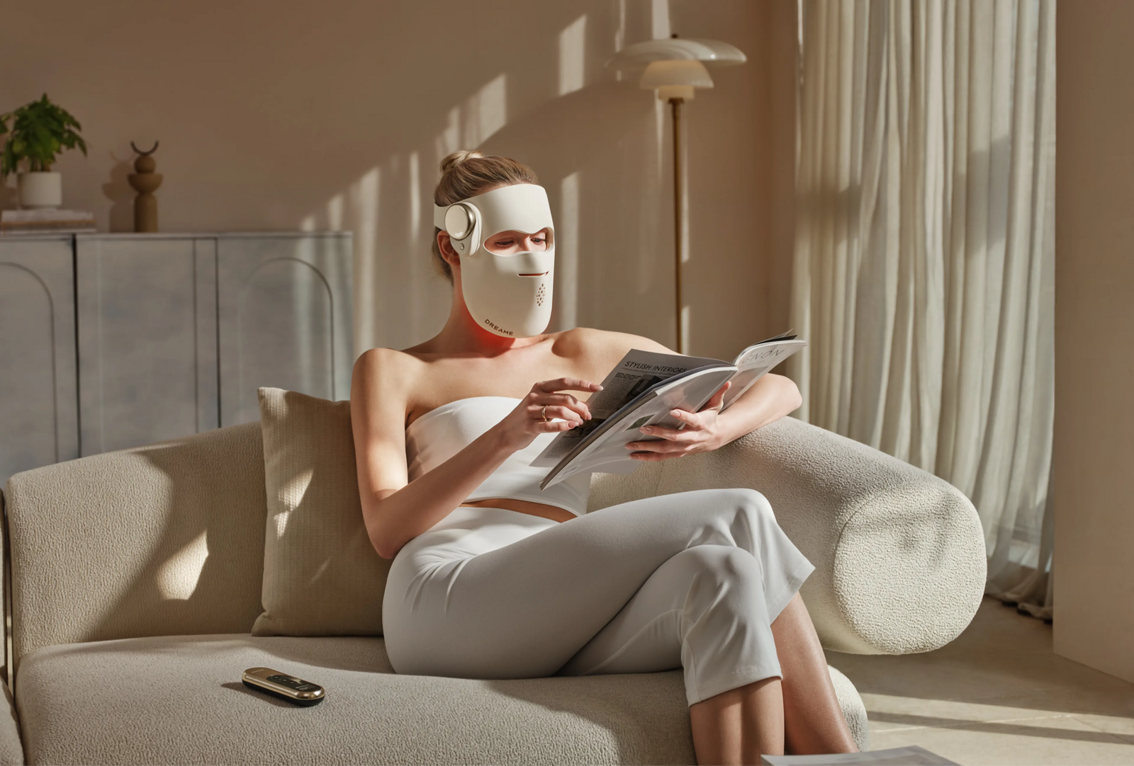 Dreame Chrona masque anti-âge à photons – 280 LED, source lumineuse à 99,9 % de pureté, 1 cm de distance : éclat en 10 minutes.