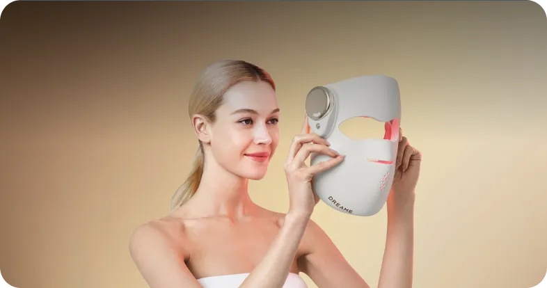 Dreame Chrona masque anti-âge à photons – résultats testés cliniquement pour une peau visiblement améliorée.