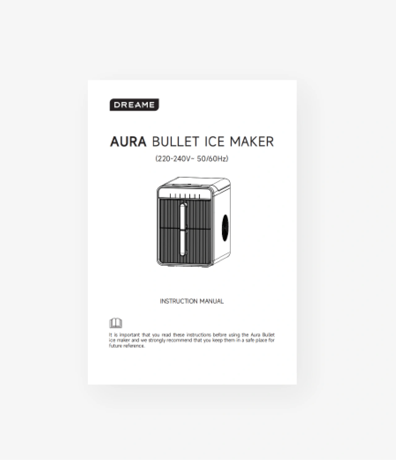 Manuel d'utilisation x1 de la machine Dreame Aura, pour une installation et une utilisation faciles.