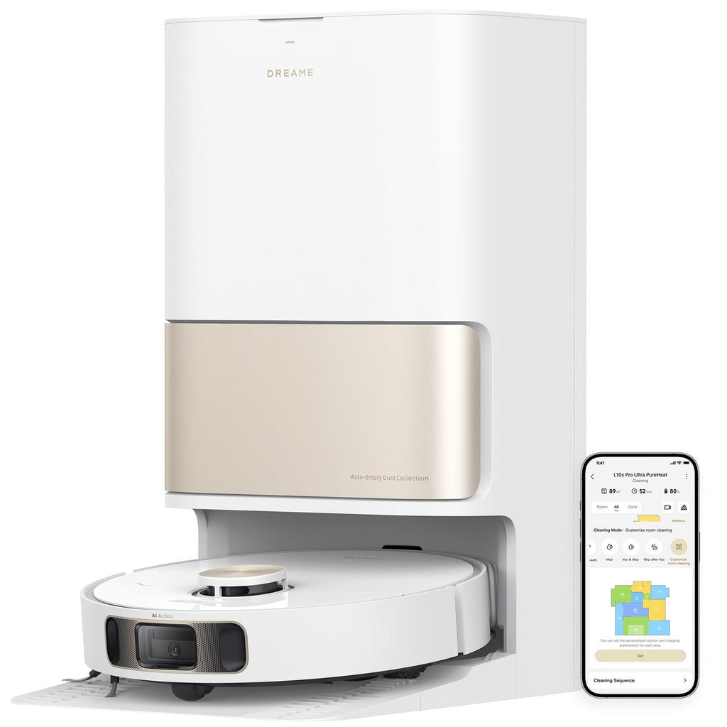 12 Pezzi Mocio Di Ricambio Per Robot Dreame - Set Microfibra E Ciniglia Per L10s Ultra, L20, X40 E Altri Modelli - Foto 2