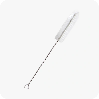 Brosse pour tube à lait