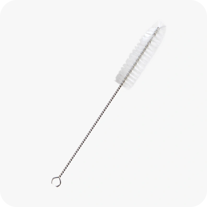 Brosse pour tube à lait