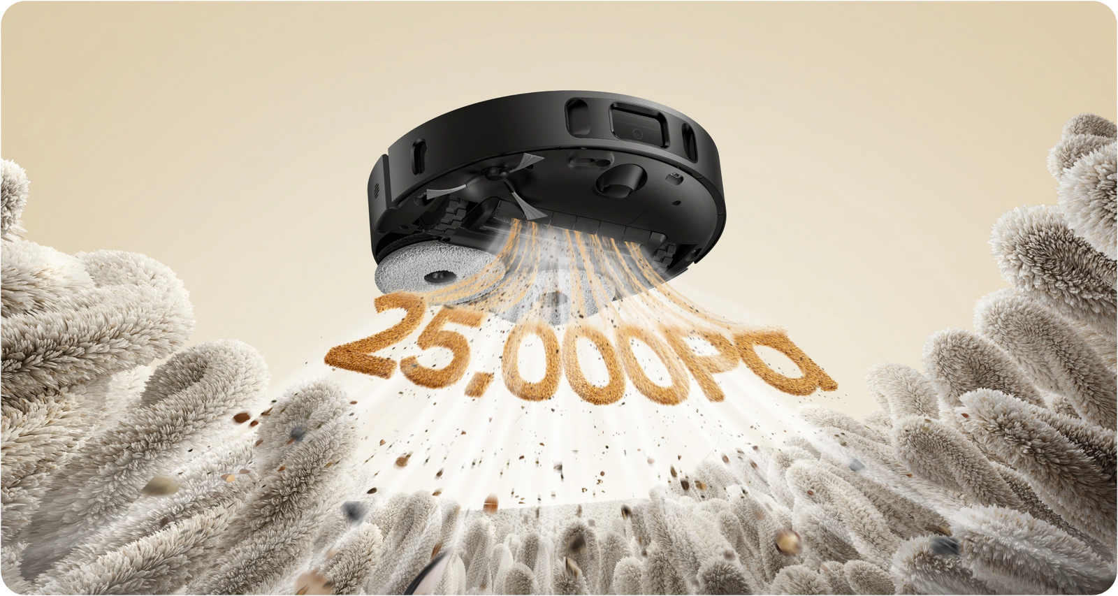 Aspiration Vormax de 25 000 Pa