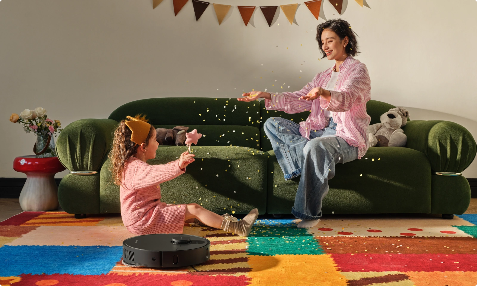 Boost d'aspiration pour les tapis/moquettes*