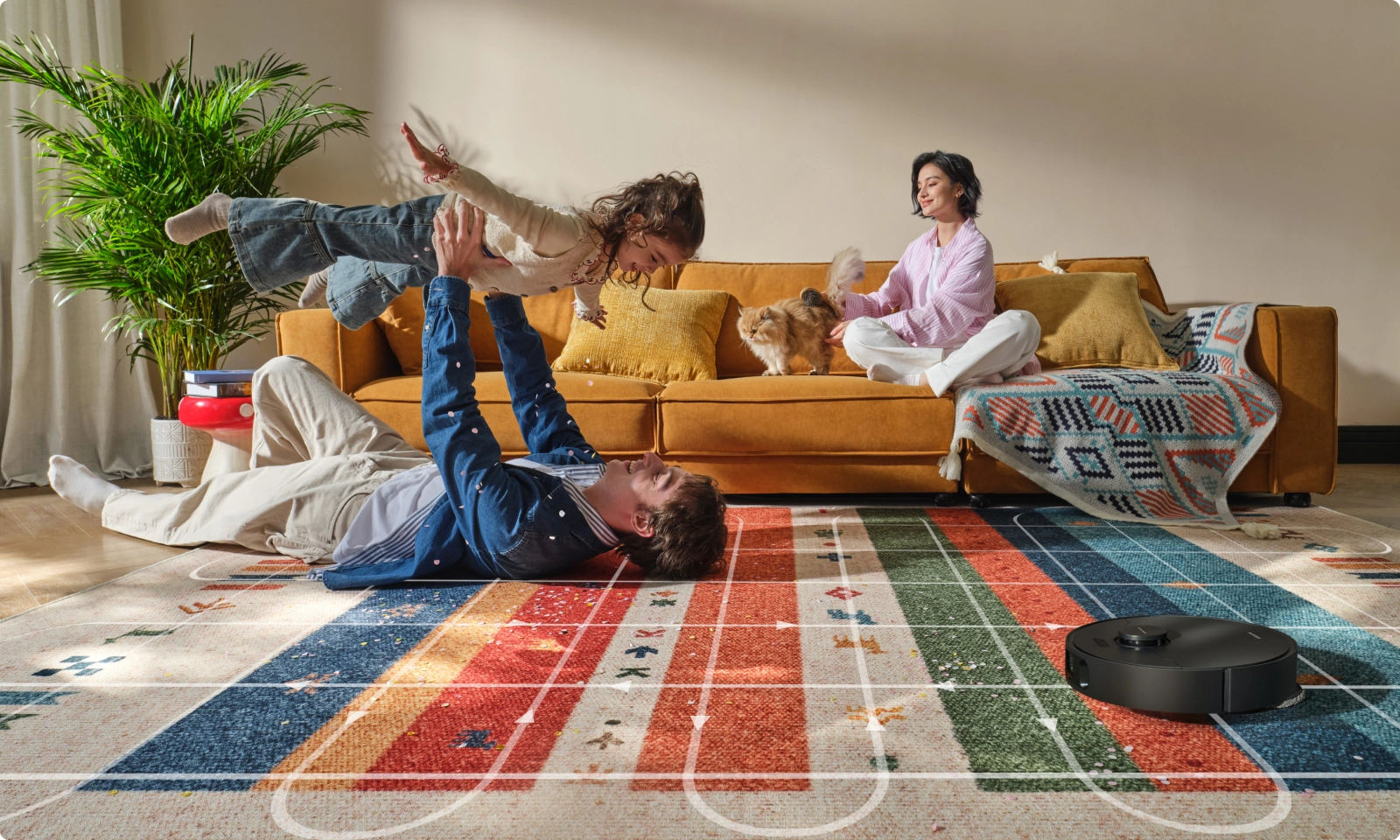 Nettoyage intensif des tapis/moquettes*