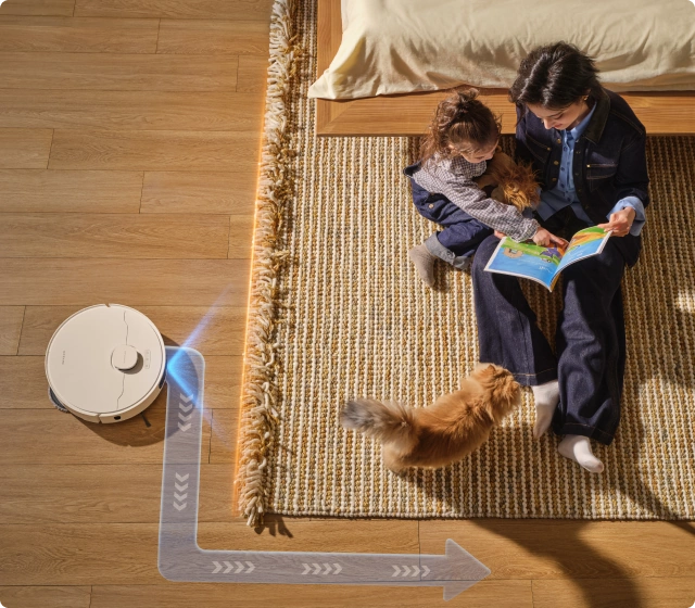 Évitement des tapis et moquettes