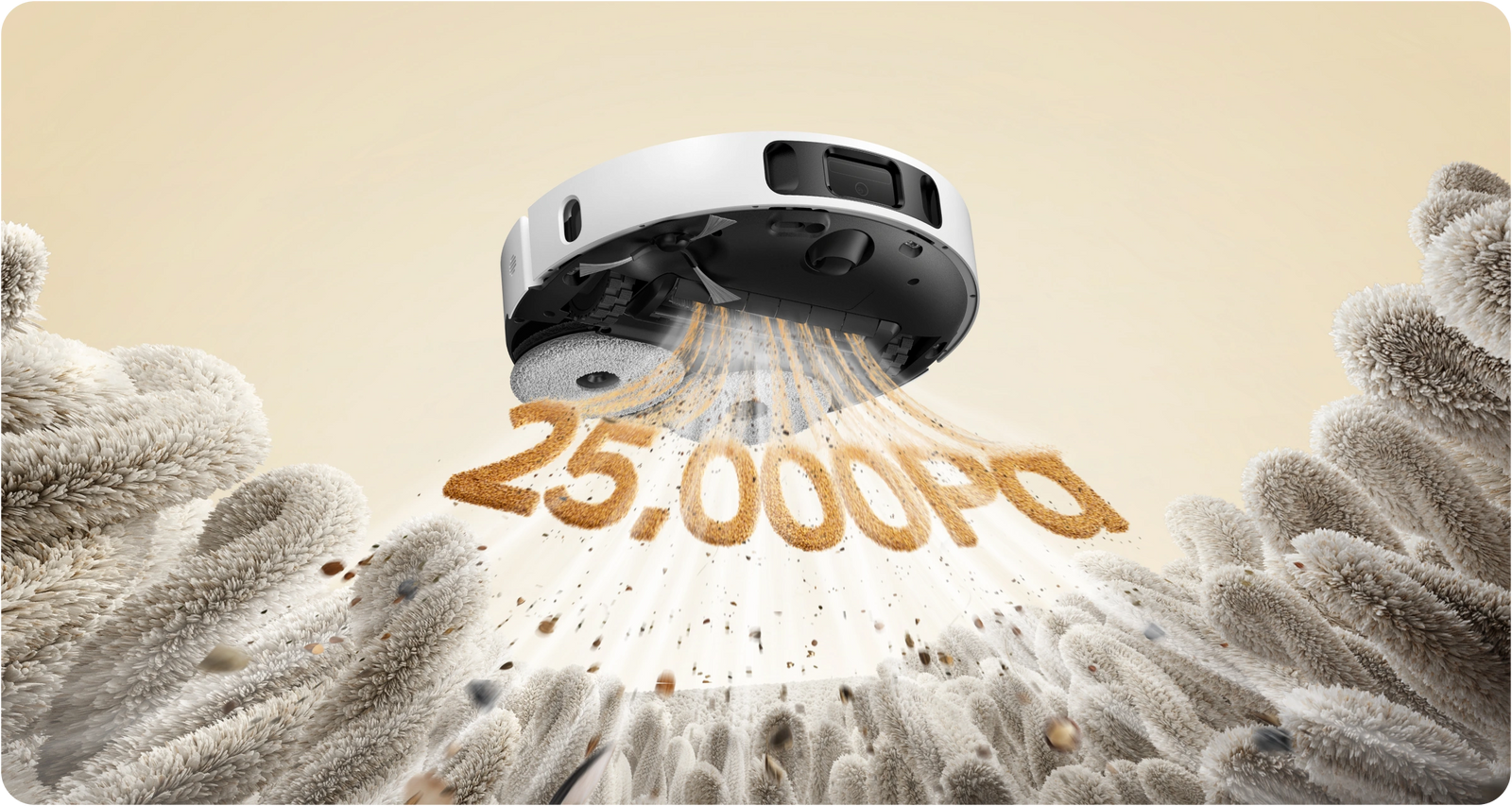 Aspiration Vormax de 25 000 Pa