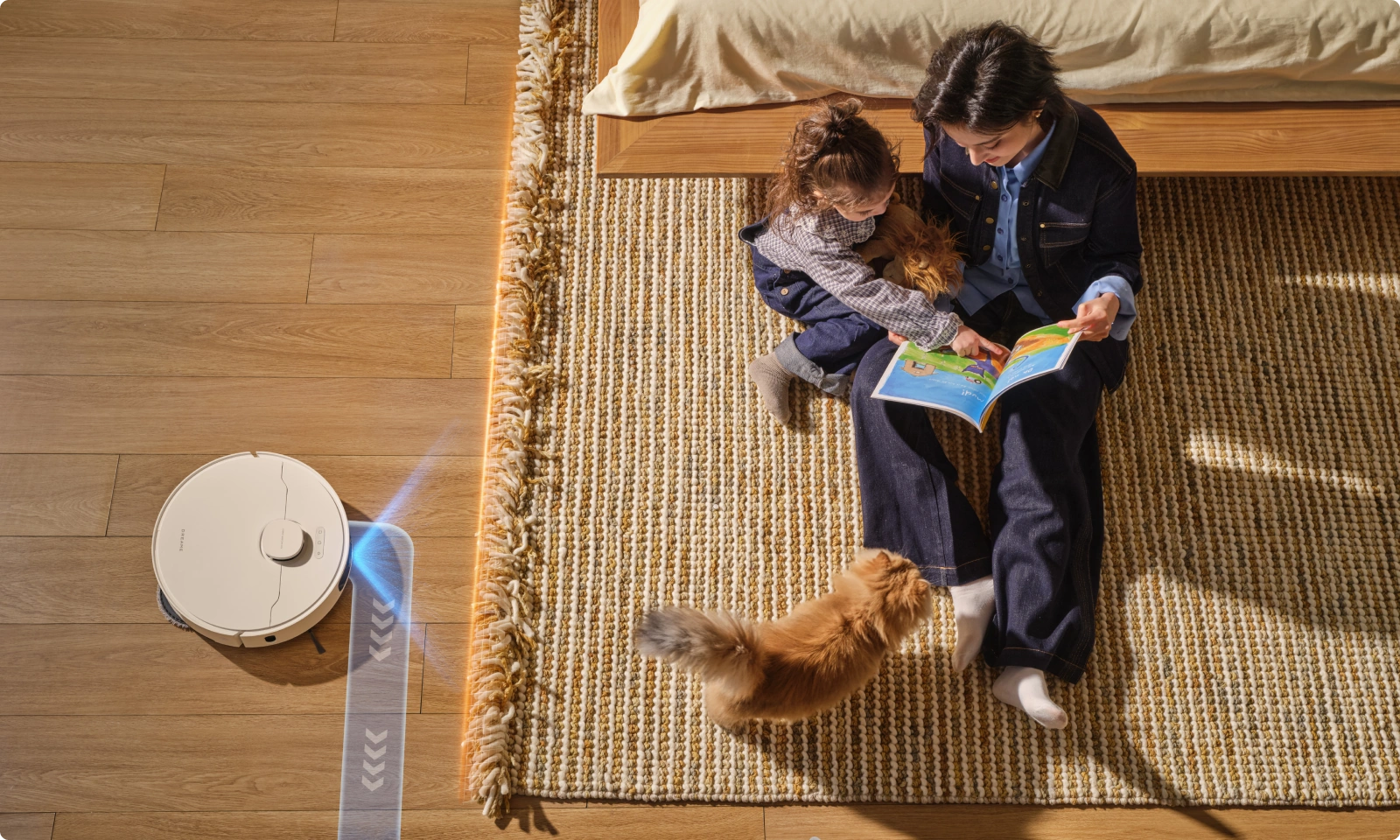 Évitement des tapis et moquettes