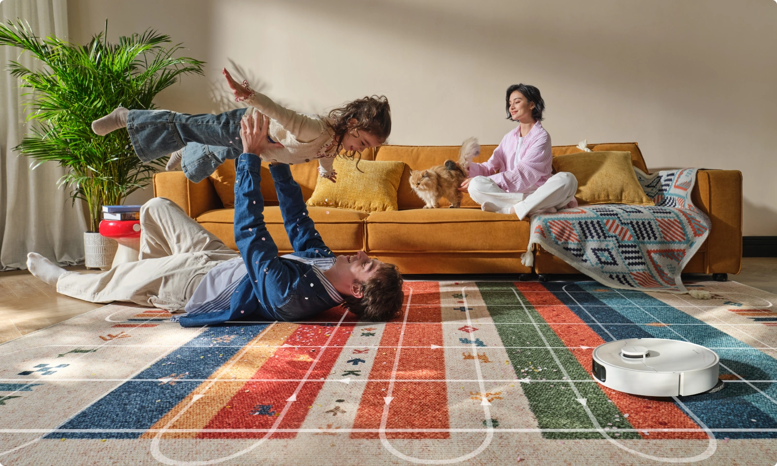 Nettoyage intensif des tapis/moquettes*