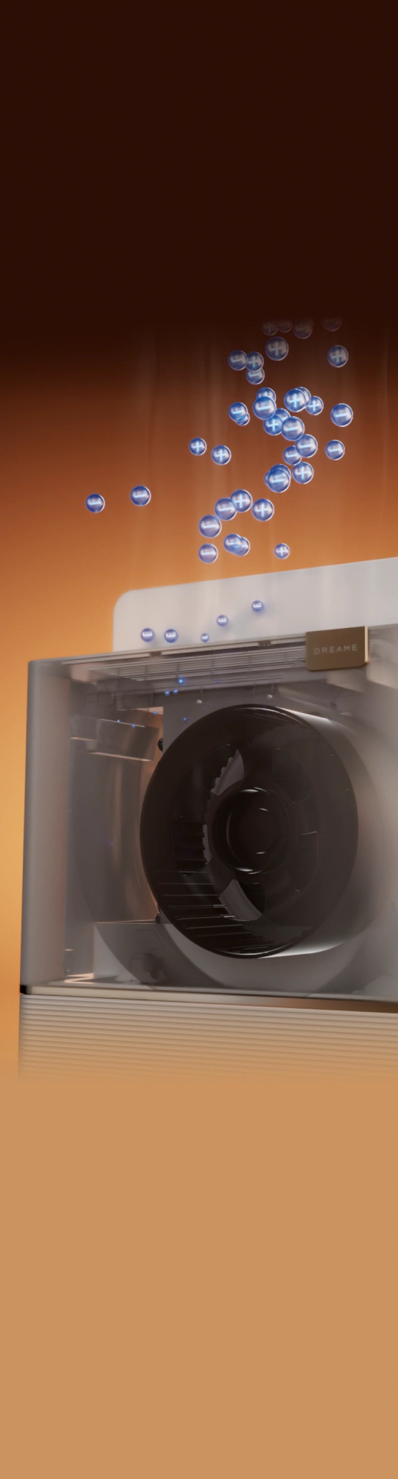 Technologie antibactérienne* plasma<br>pour réduire bactéries et odeurs de moisi*