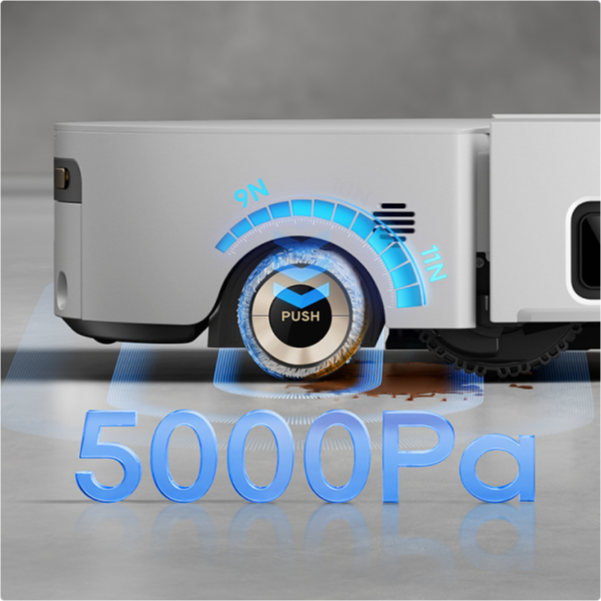 Dreame Aqua10 Ultra Roller Complete frotte et lave les sols avec rouleau haute vitesse et forte aspiration