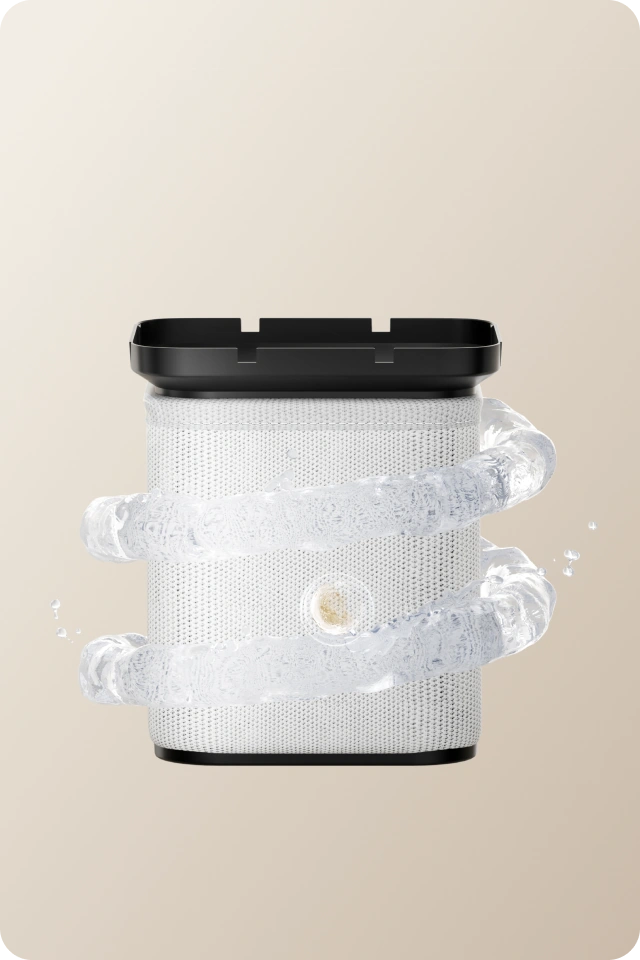 Filtre antibactérien lavable 3D