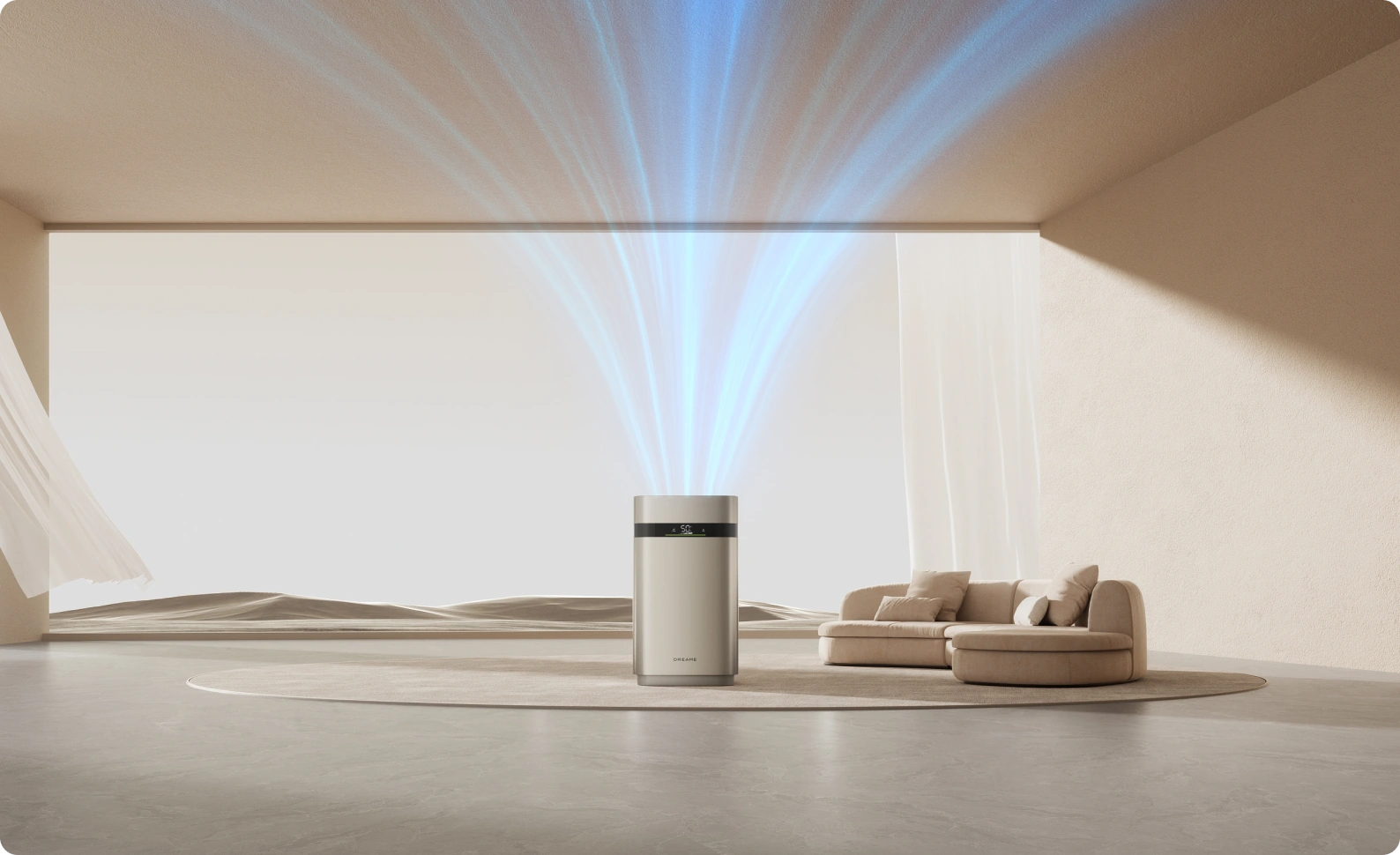 Humidification rapide de 800 ml/h