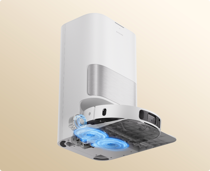 Séchage automatique de la serpillière à l'air