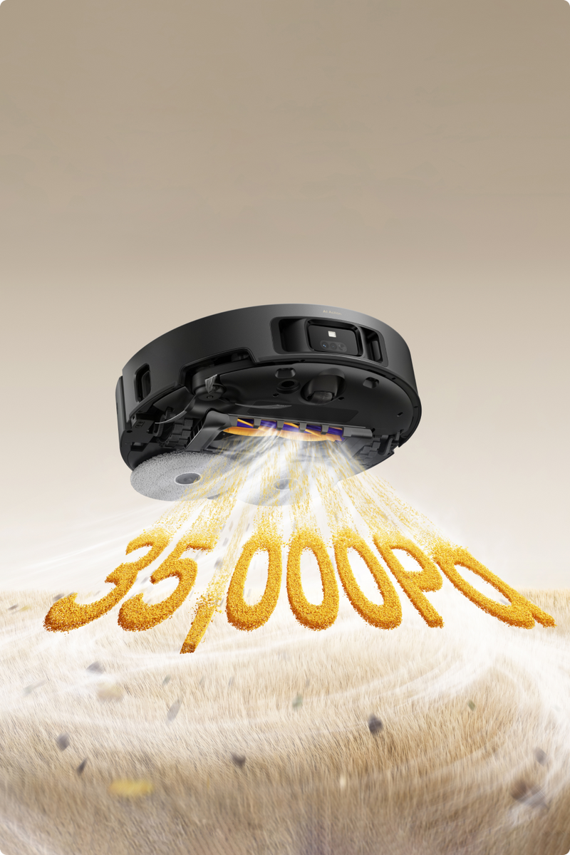 Aspiration Vormax de <span style="white-space: nowrap;">35 000 Pa</span>