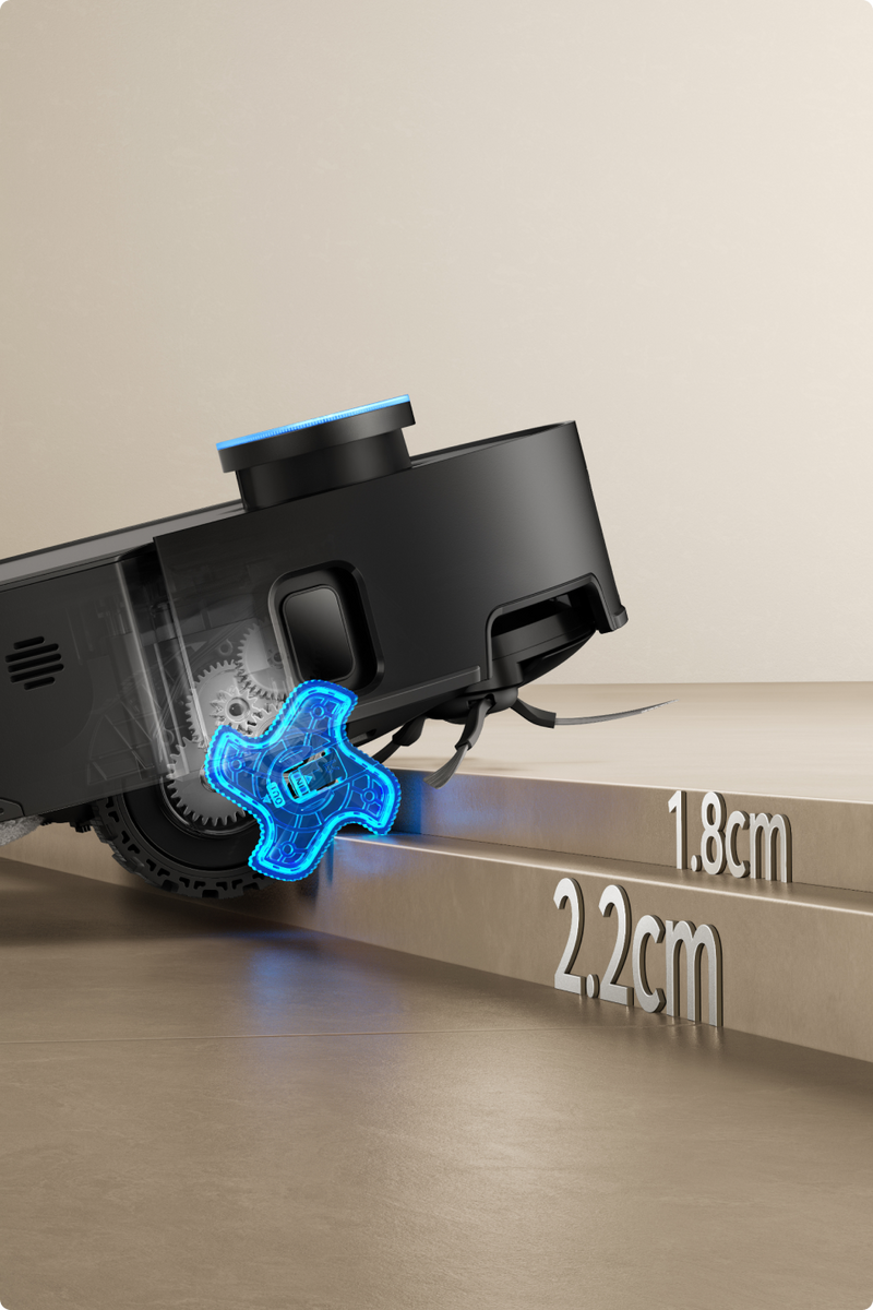 Évitement des obstacles EasyLeap jusqu’à 4 cm