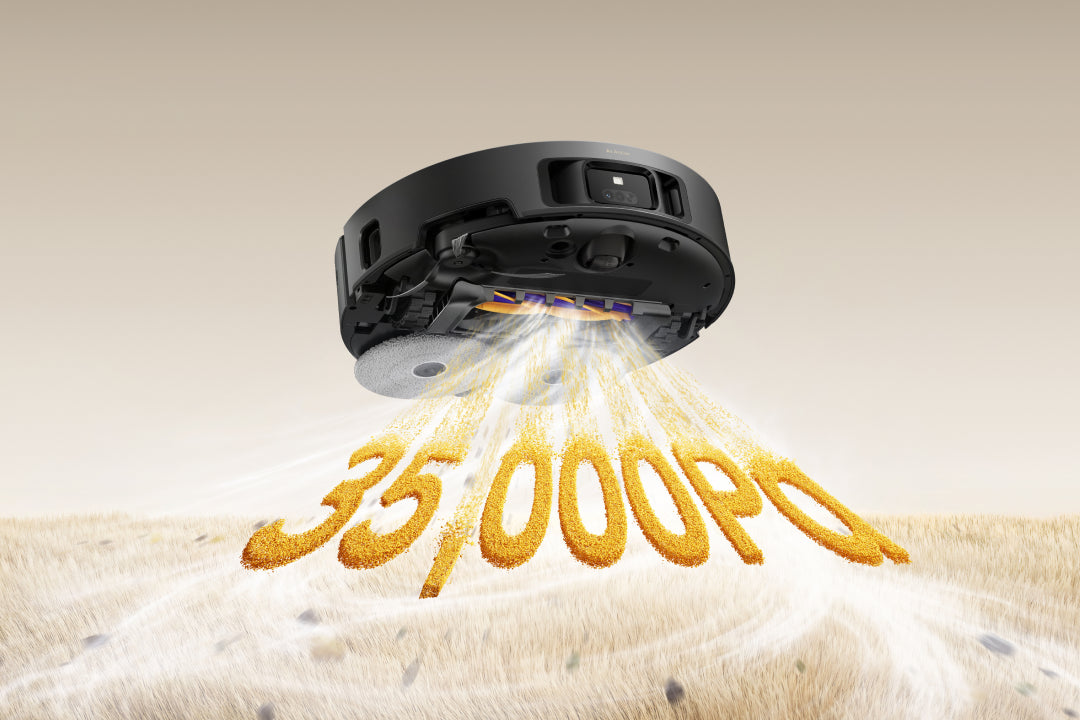 Aspiration Vormax de <span style="white-space: nowrap;">35 000 Pa</span>