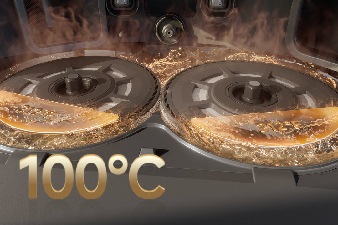 Nettoyage automatique ThermoHub de la serpillière à 100 °C