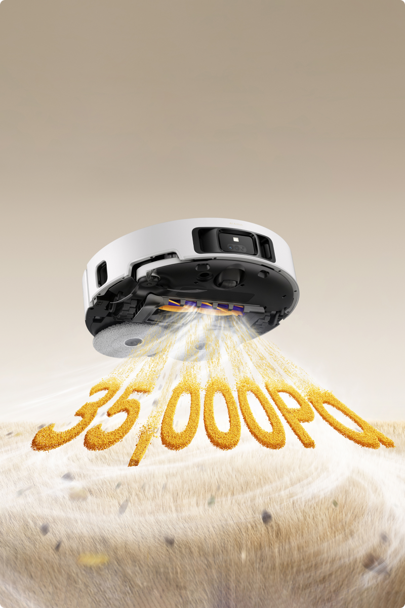 Aspiration Vormax de <span style="white-space: nowrap;">35 000 Pa</span>