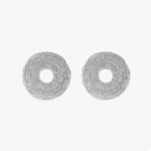 Serpillière (pré-installées) 
x2