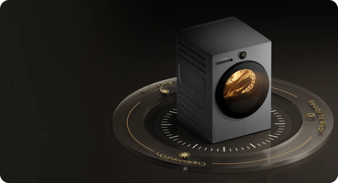 Dreame AI Dual Inverter Dryer L9 trois niveaux de séchage repassage prêt à porter prêt à ranger