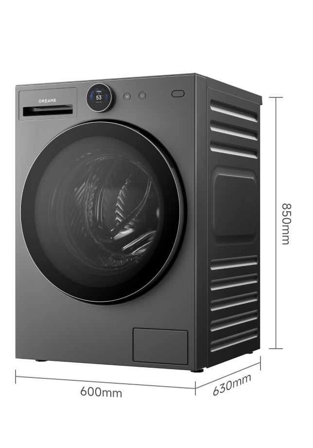 Dreame AI Inverter Washer L9 fiche technique avec dimensions poids capacité de 11 kg et vitesse max de 1400 tr/min