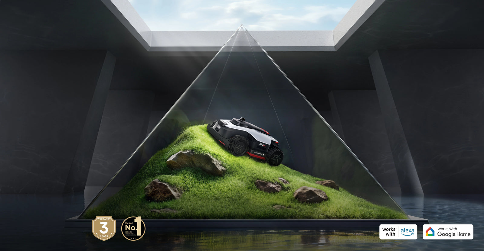 Robot tondeuse Dreame <br class="lm26-pc--hide">A3 AWD Pro Series