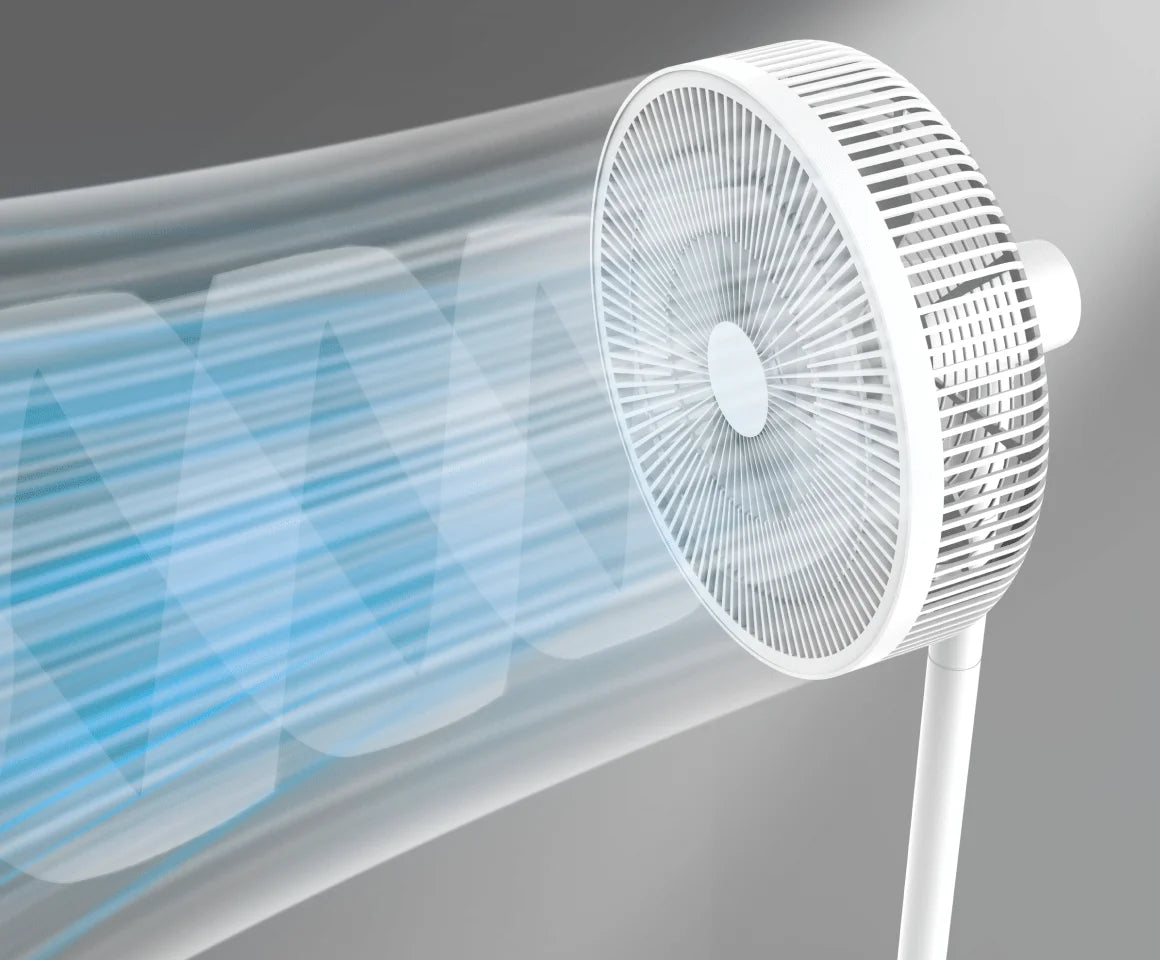Les ventilateurs classiques soufflent des rafales dures et turbulentes source d'inconfort, là où le Dreame MF10 Ventilateur sans pales rafraîchit en douceur.