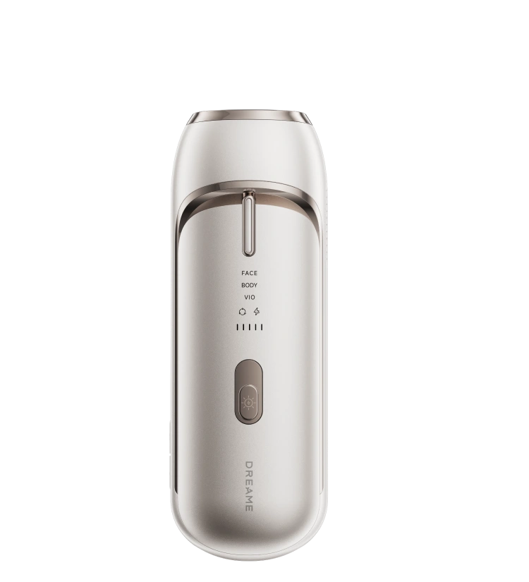 Contenu du coffret 1 appareil d épilation IPL Dreame Nova corps argenté premium