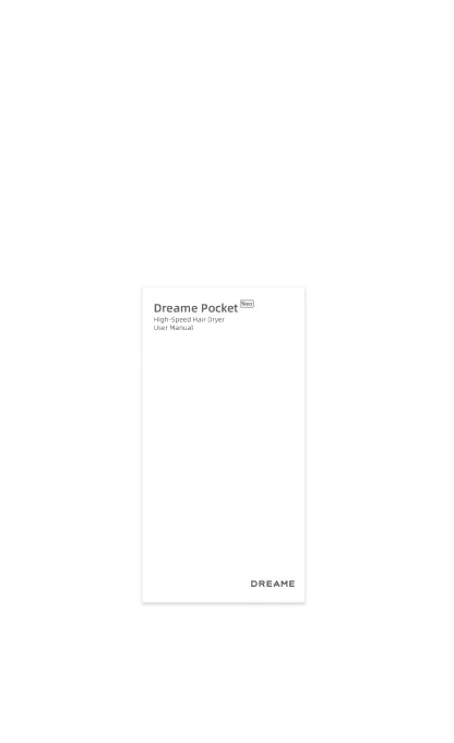 Dreame Pocket Pro manuel d'utilisation avec explications claires