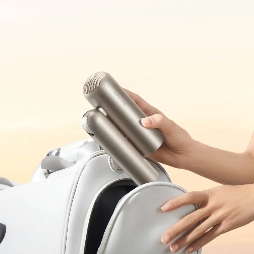 Dreame Pocket Pro se plie en forme de N pour un rangement compact et pratique